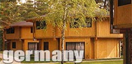 Custom designed prefab home built in Germany and Europe.